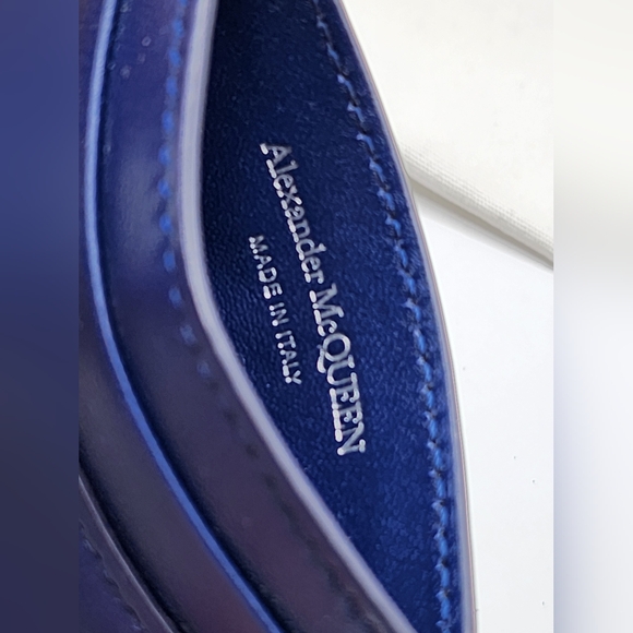 Alexander McQueen Graffiti Card Holder NWOT - Picture 6 of 8